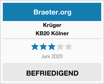 Krüger KB20 Kölner Test