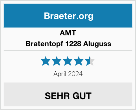AMT Bratentopf 1228 Aluguss Test