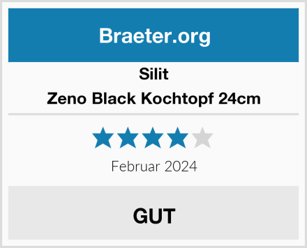 Silit Zeno Black Kochtopf 24cm Test