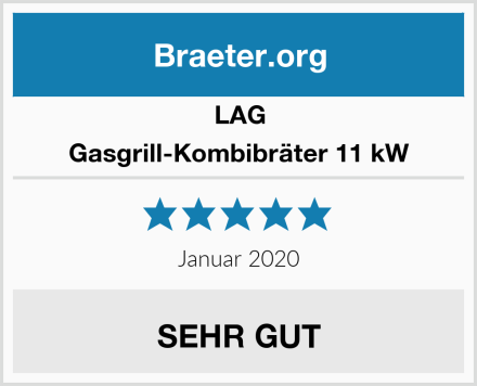 LAG Gasgrill-Kombibräter 11 kW Test