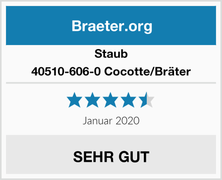 Staub 40510-606-0 Cocotte/Bräter Test