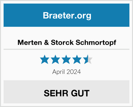  Merten & Storck Schmortopf Test