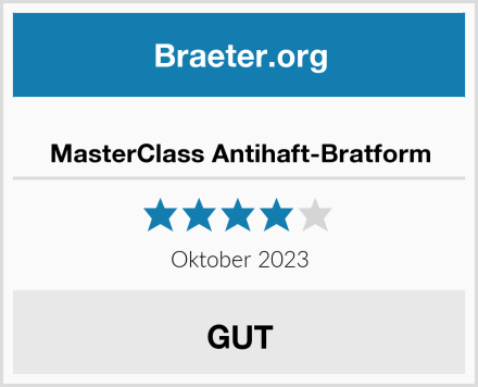  MasterClass Antihaft-Bratform Test