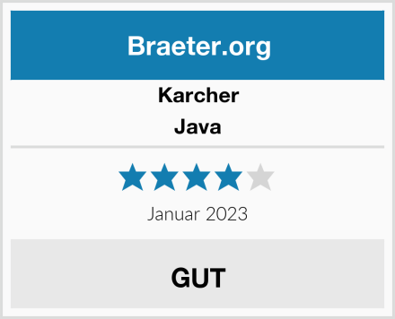 Karcher Java Test